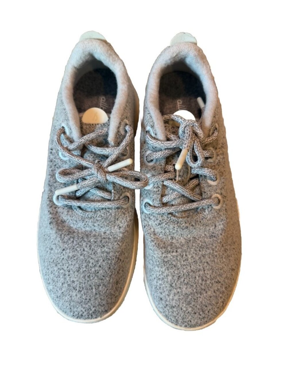 Allbirds Women's Gray Wool Runner Sneaker Size 9 NEW - Picture 9 of 10
